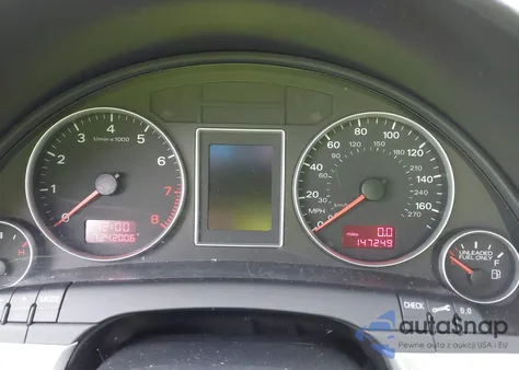 2008 Audi A4 2.0T из США, поврежденный, VIN WAUDF78E08A046102